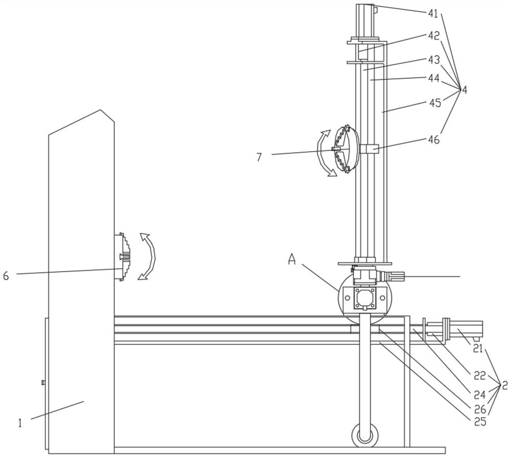 Special-shaped pipeline rapid manufacturing and inspection equipment table