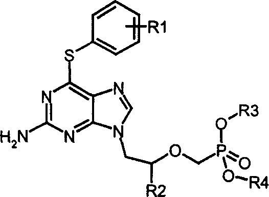 Acyclic nucleoside phosphonate derivatives