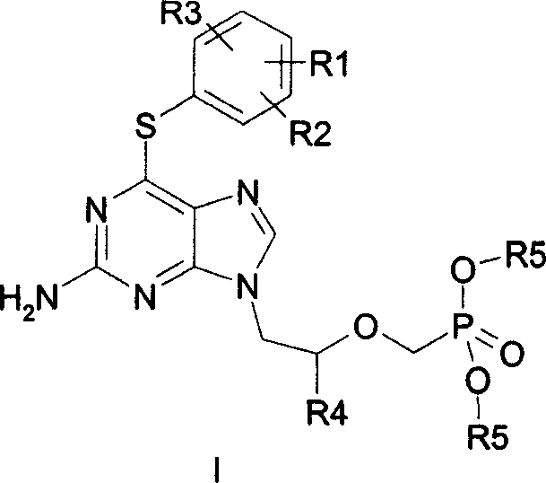 Acyclic nucleoside phosphonate derivatives