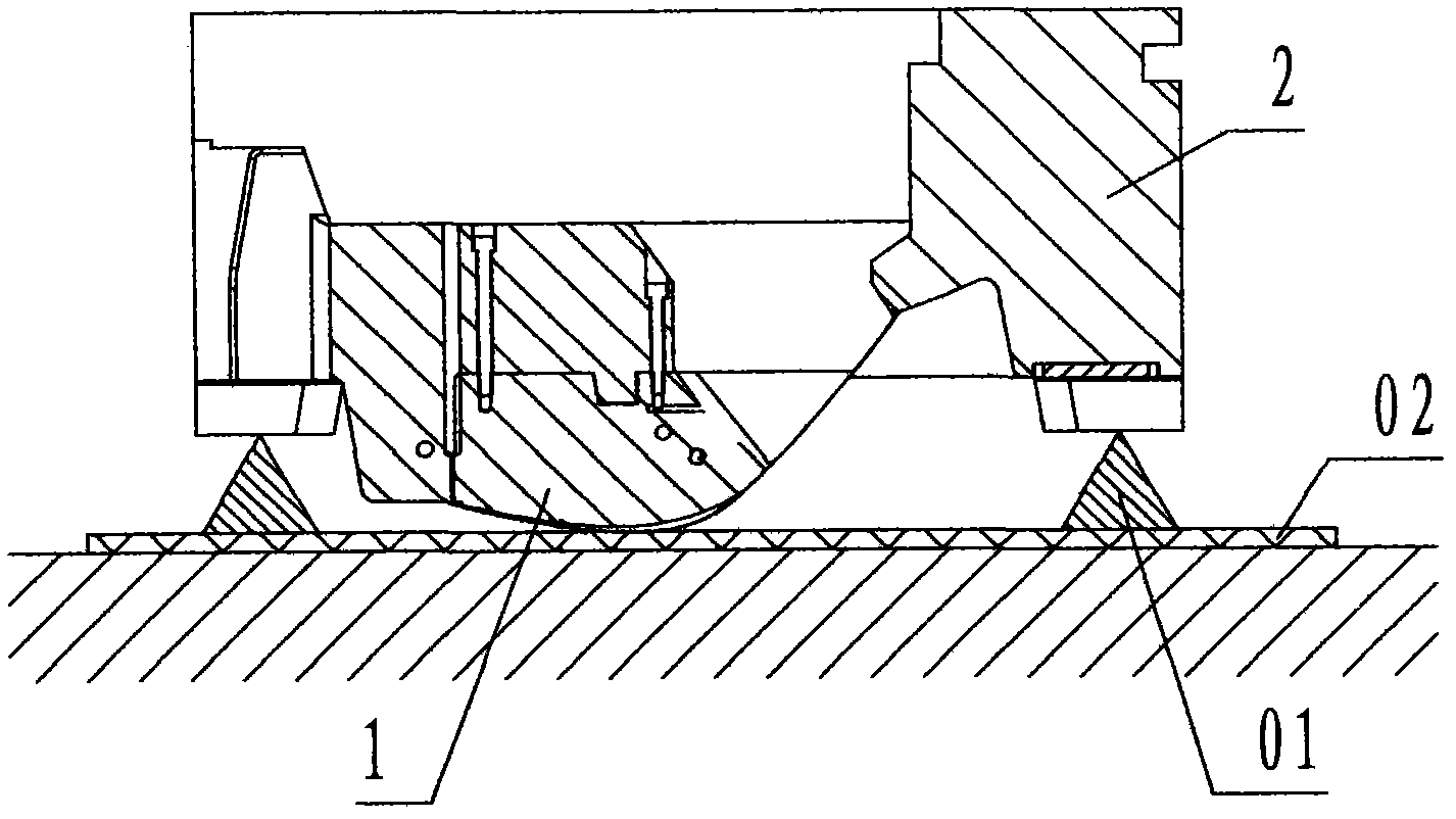 Method for assembling heavy core-pulling mechanism of large injection mould
