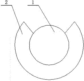 Device and method for hole sealing of grouting anchor rod