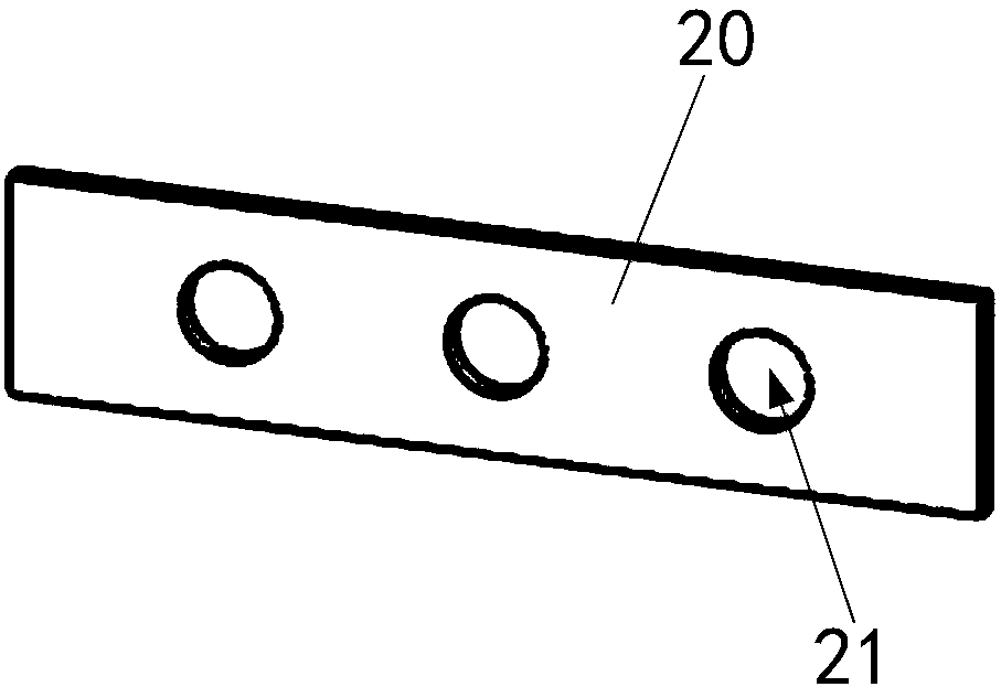 Substrate clamp for film stress test