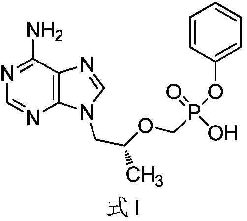 Preparation method of (R)-9-[(2-phenoxyphosphonomethoxy)propyl]adenine