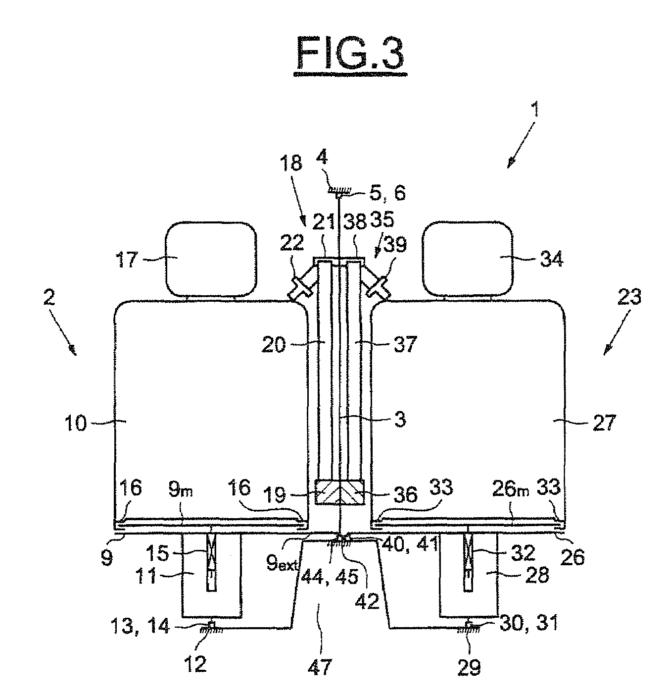 Seat assembly for a motor vehicle
