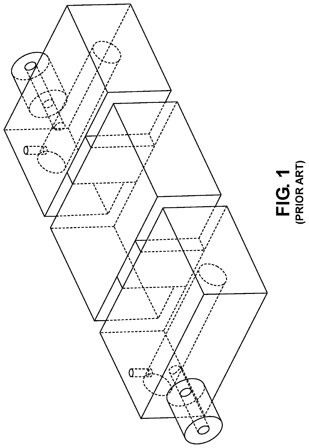 Dual-mode monoblock dielectric filter