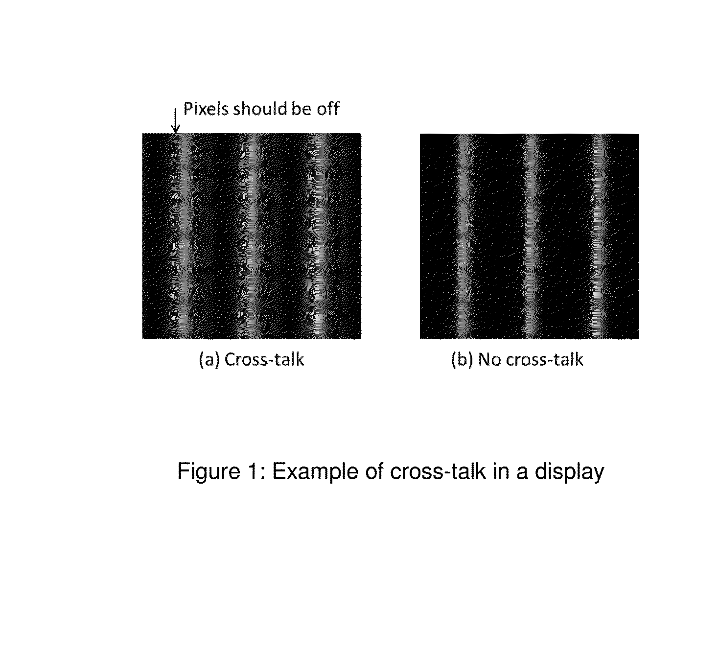 Method for eliminating electrical cross-talk in OLED microdisplays