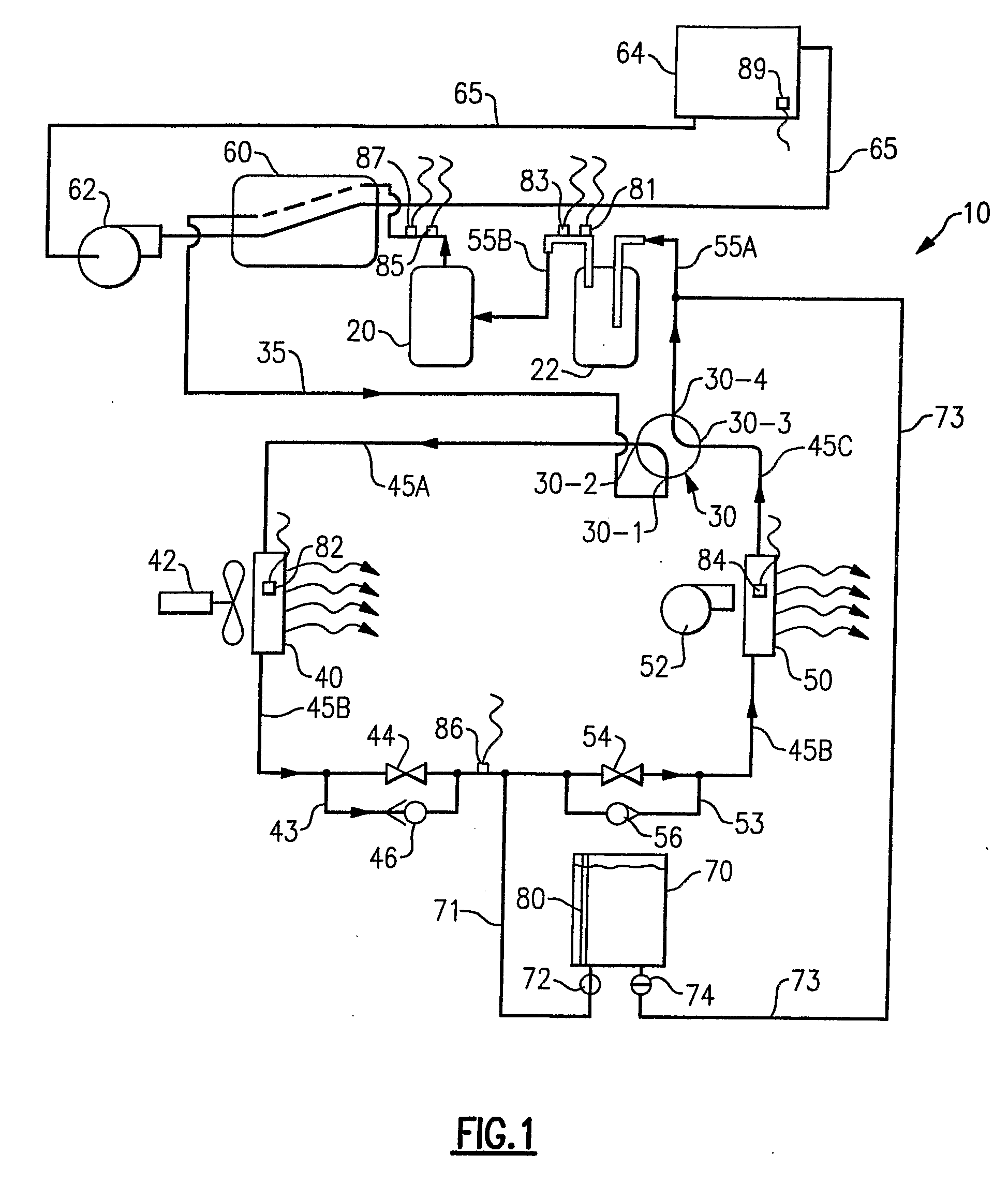 Heat Pump System with Auxiliary Water Heating