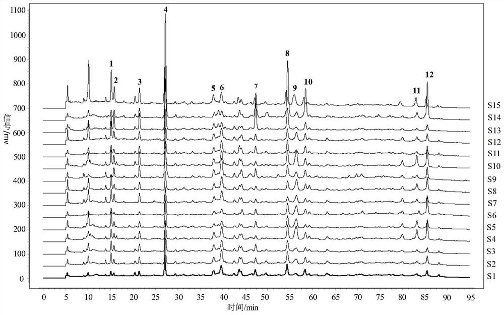 Establishment method of oyster powder fingerprint spectrum and fingerprint spectrum
