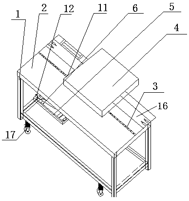 High-precision sheet material width detecting and cutting device