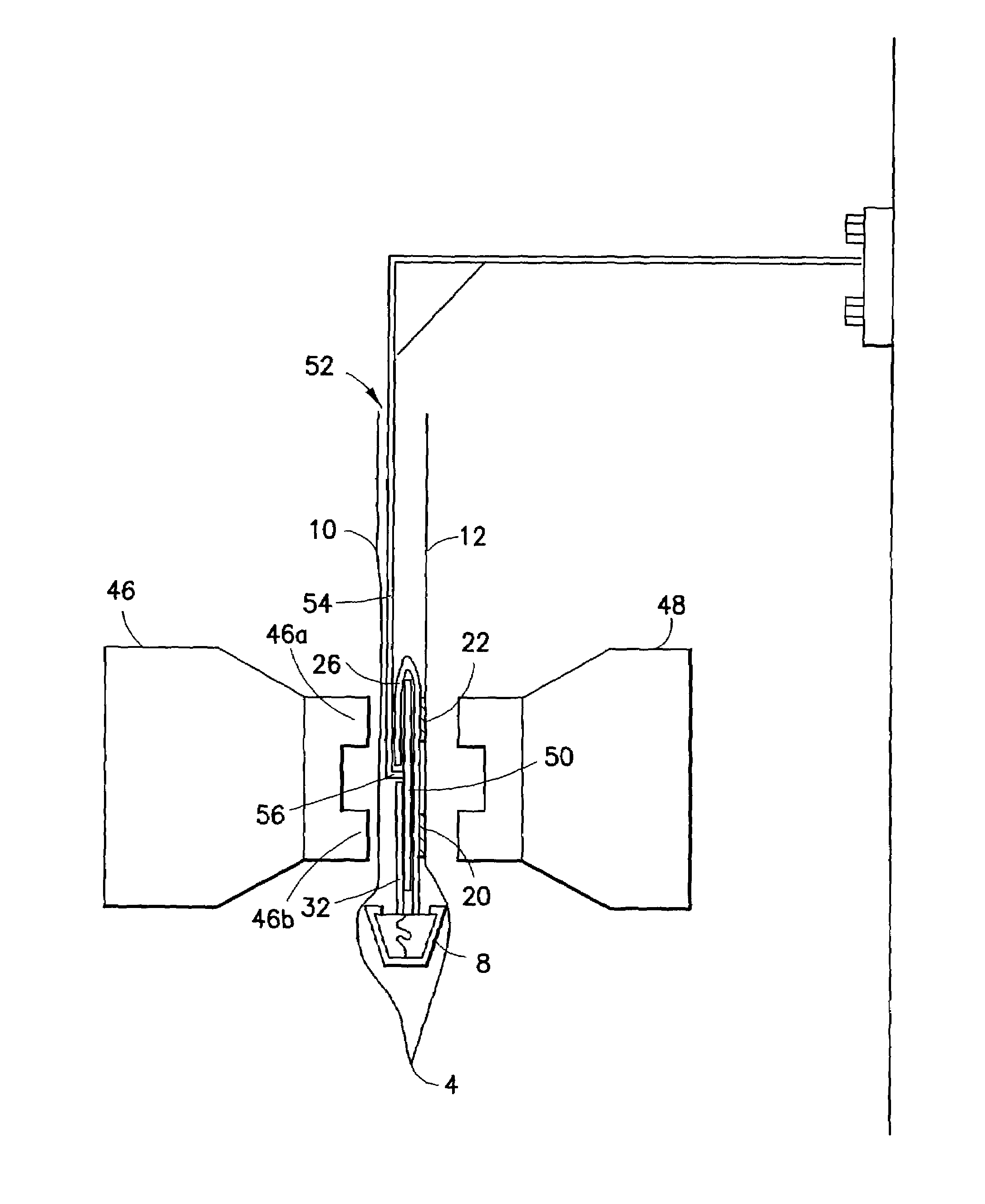 Method and apparatus for guiding and sealing split-flange zipper tape to bag making film