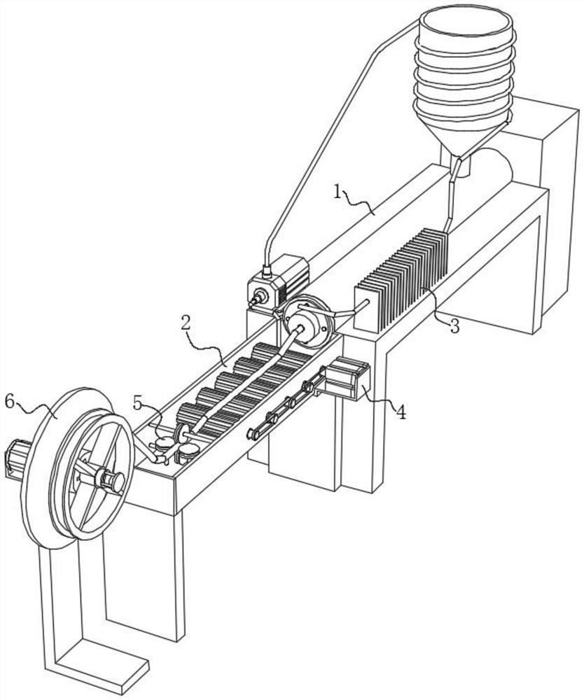 Novel extruding machine equipment for plastic pipes
