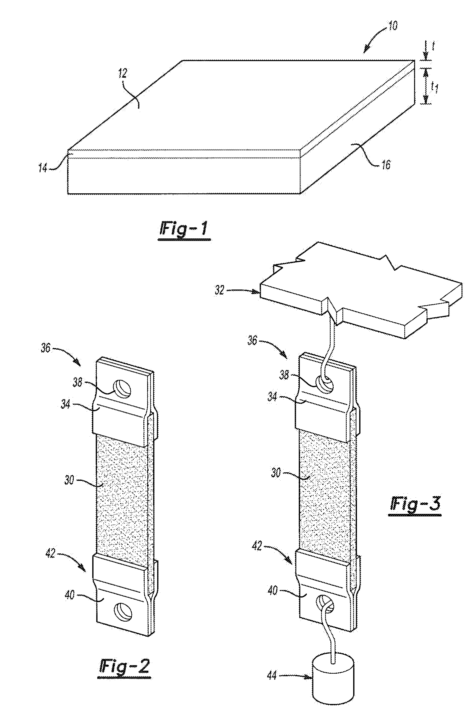 Handling layer and adhesive parts formed therewith