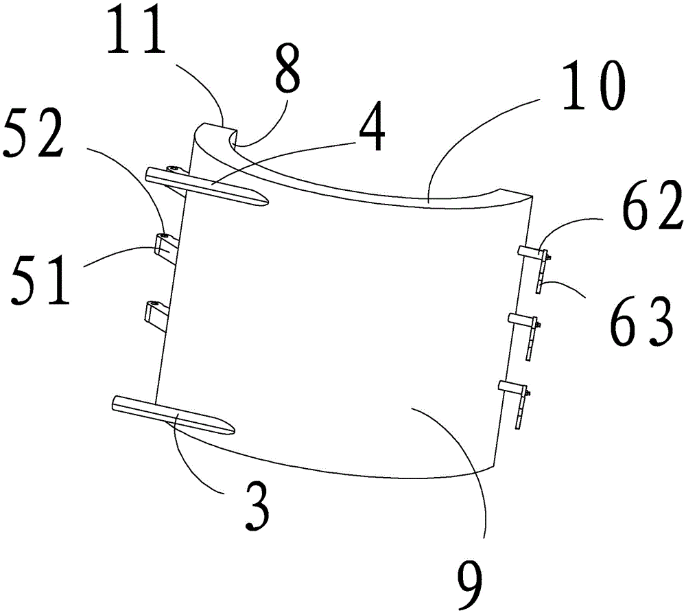 Split crystallizer for electroslag remelting of steel ingot with equal diameter