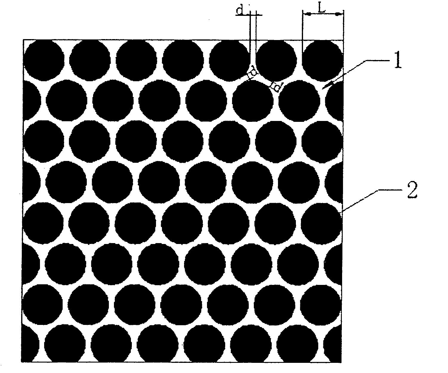Stereoscopic grating material