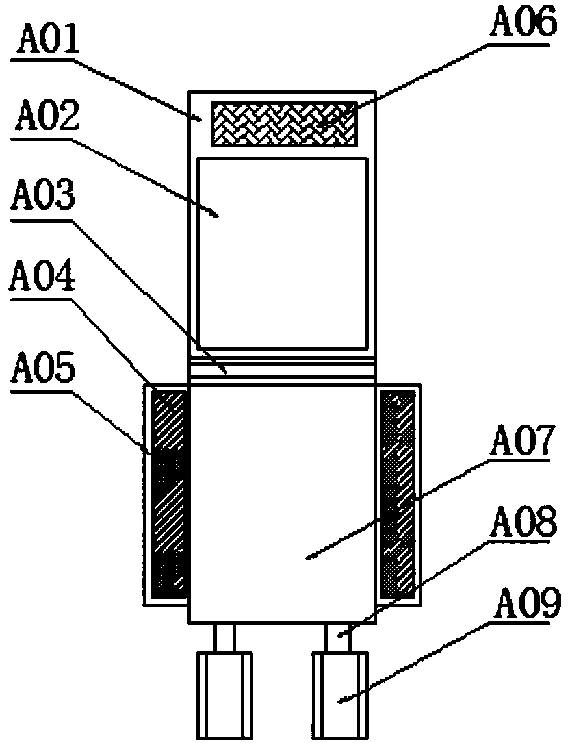 Postpartum comprehensive nursing device for obstetrics and gynecology and using method thereof