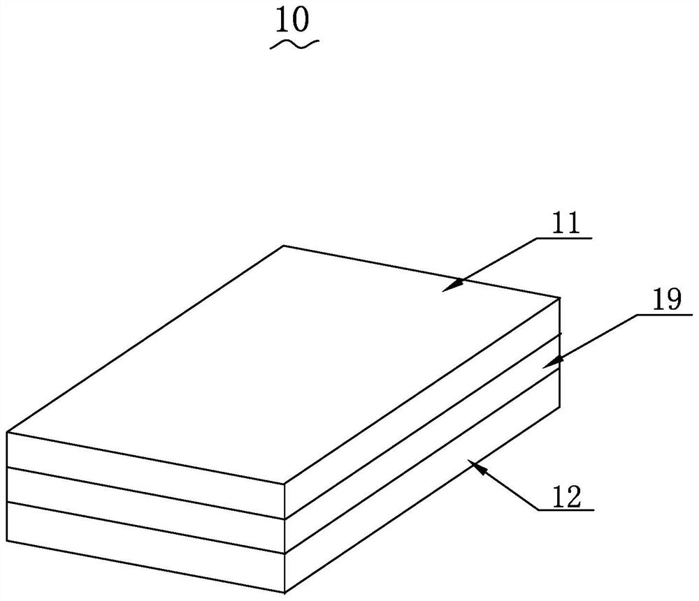 Induction surface structure, preparation method thereof and product with induction surface structure