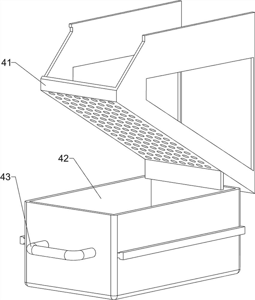 Household kitchen garbage environment-friendly treatment device