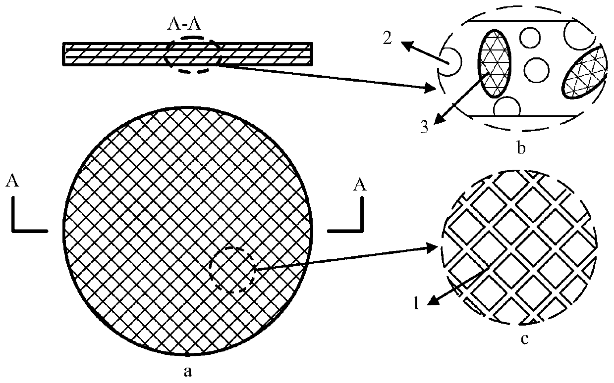 Magnetic field controllable sustained-release magnetic substance thickening liquid flow polishing pad and polishing method