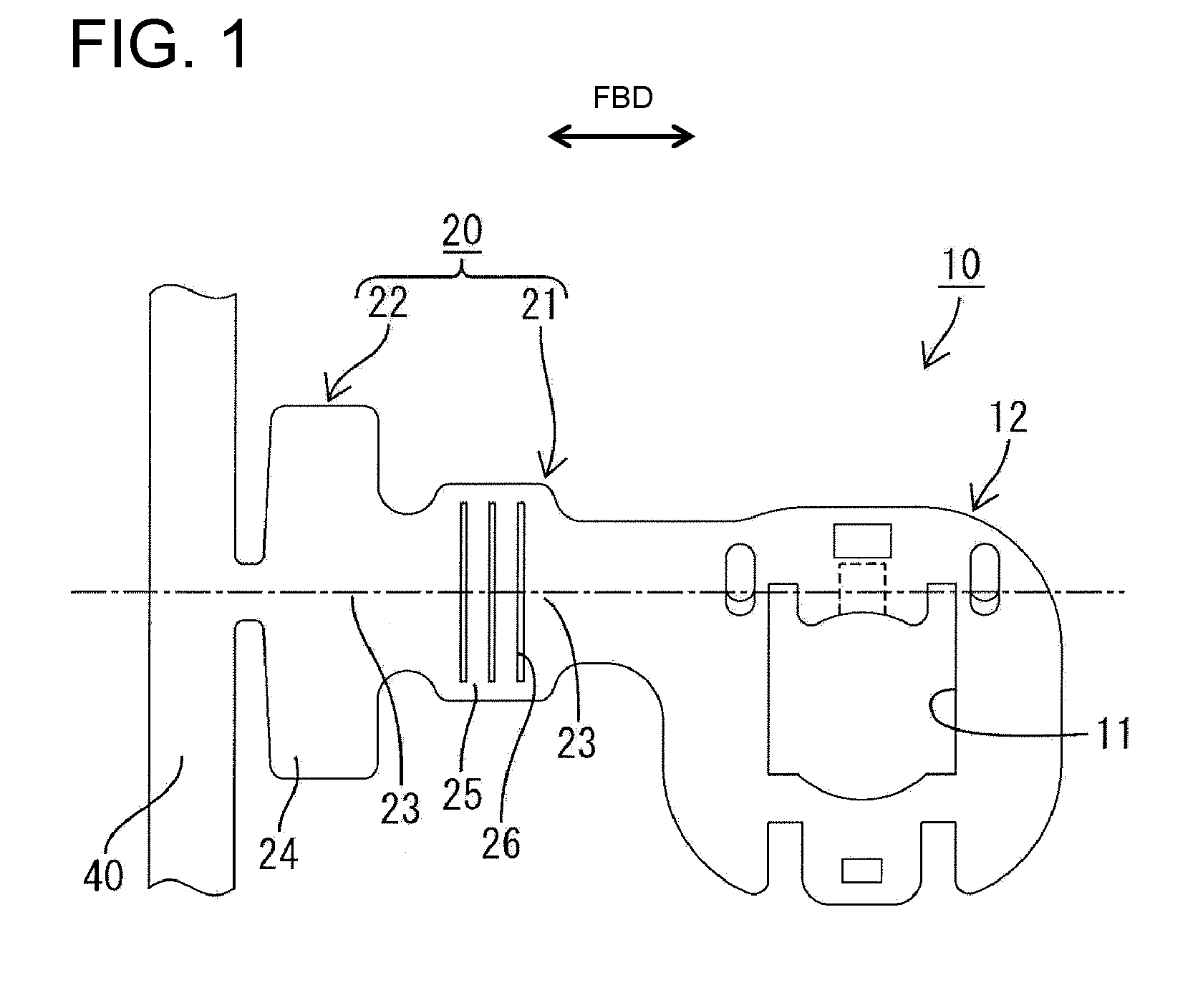 Crimping terminal fitting, method of forming it and wire with terminal fitting