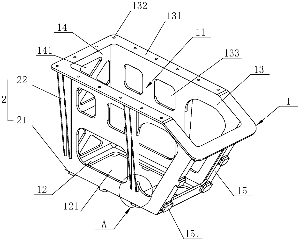 Rocket engine support