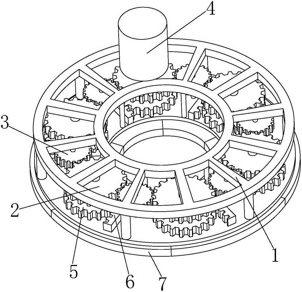 Rapid bar material clamping and grabbing device