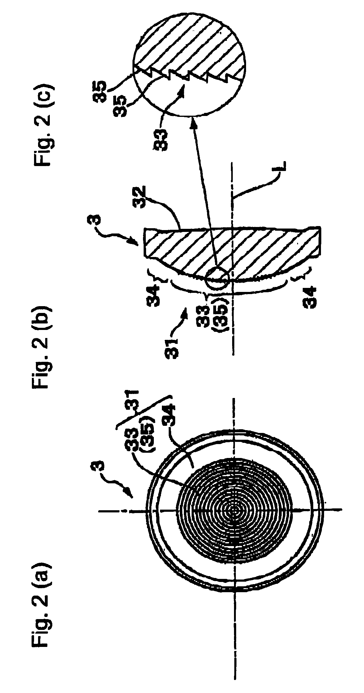 Optical head device and objective lens