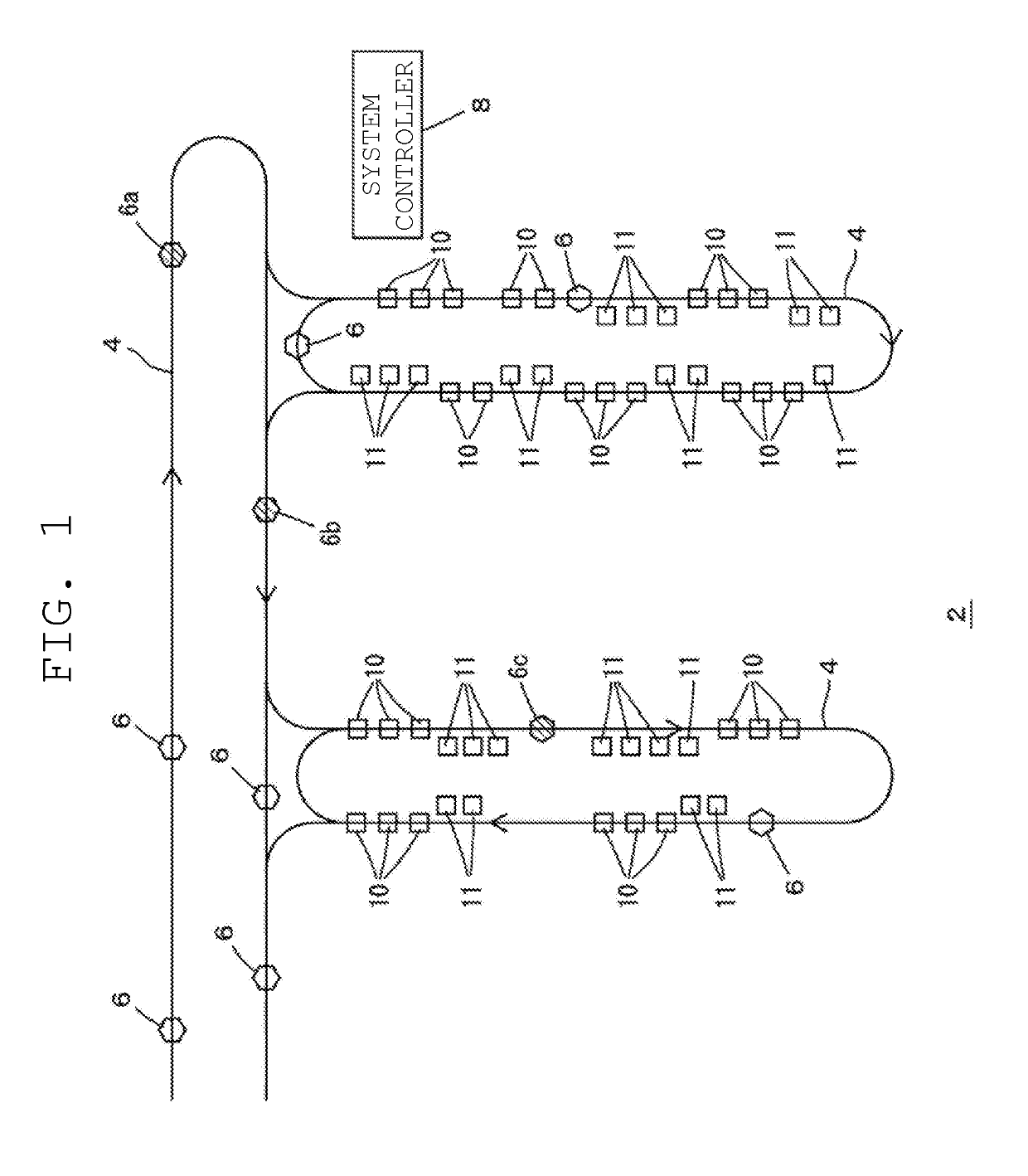 Transport vehicle system and communication method in transport vehicle system
