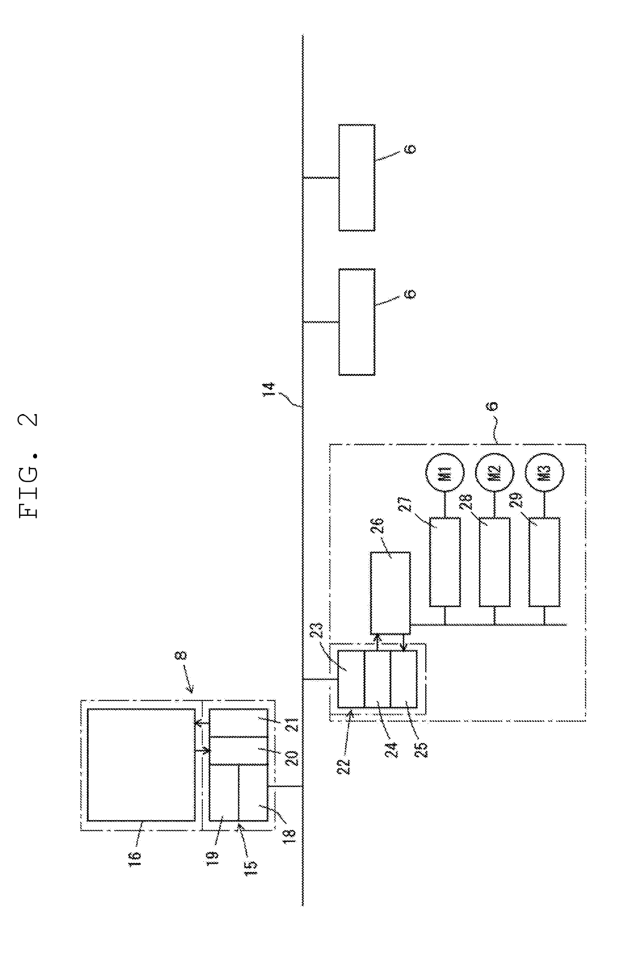 Transport vehicle system and communication method in transport vehicle system