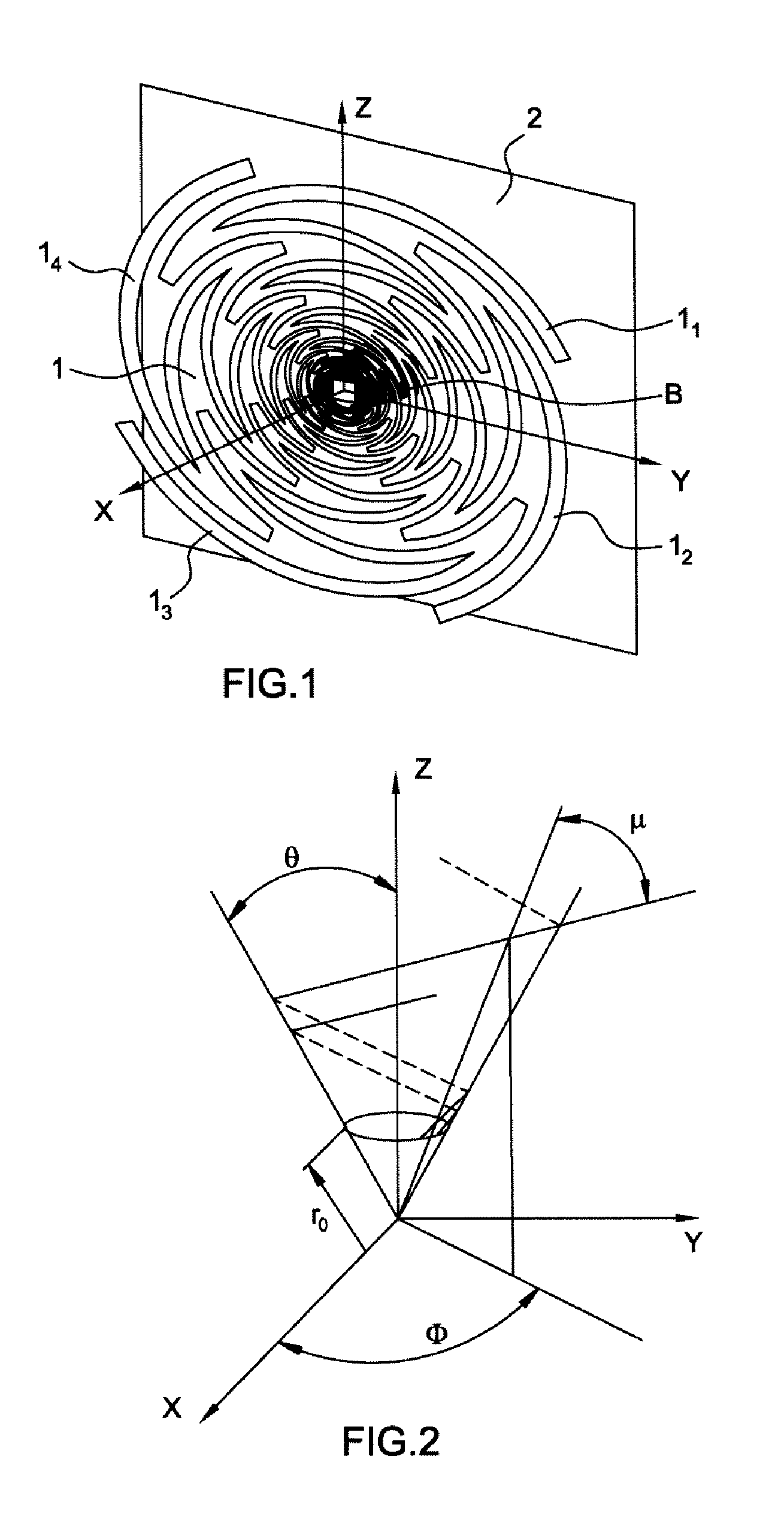 Directional multiple-polarization wide band antenna network