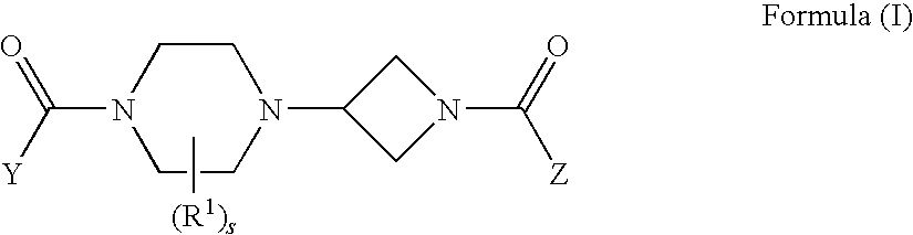 Azetidinyl diamides as monoacylglycerol lipase inhibitors