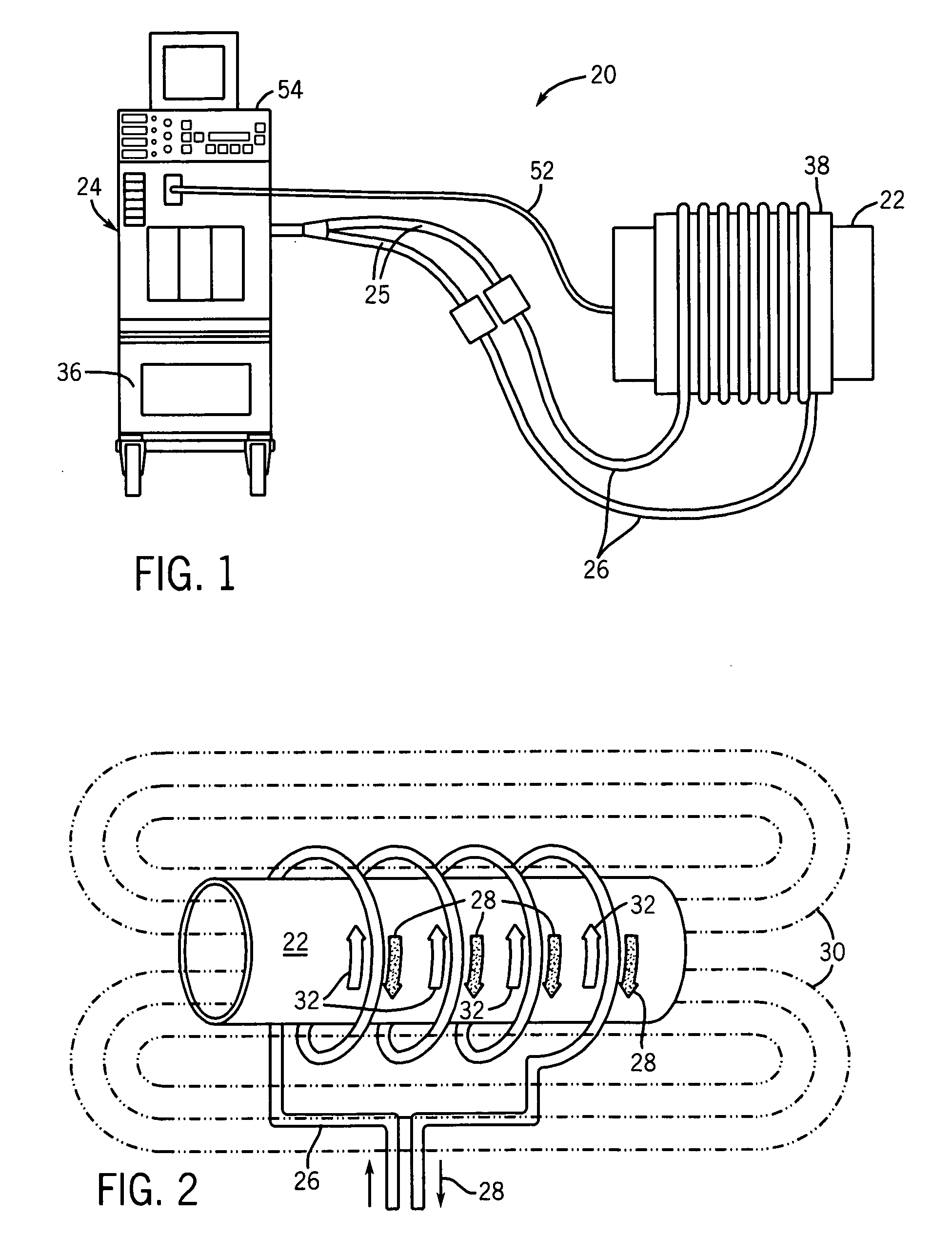 Induction heating system output control based on induction heating device