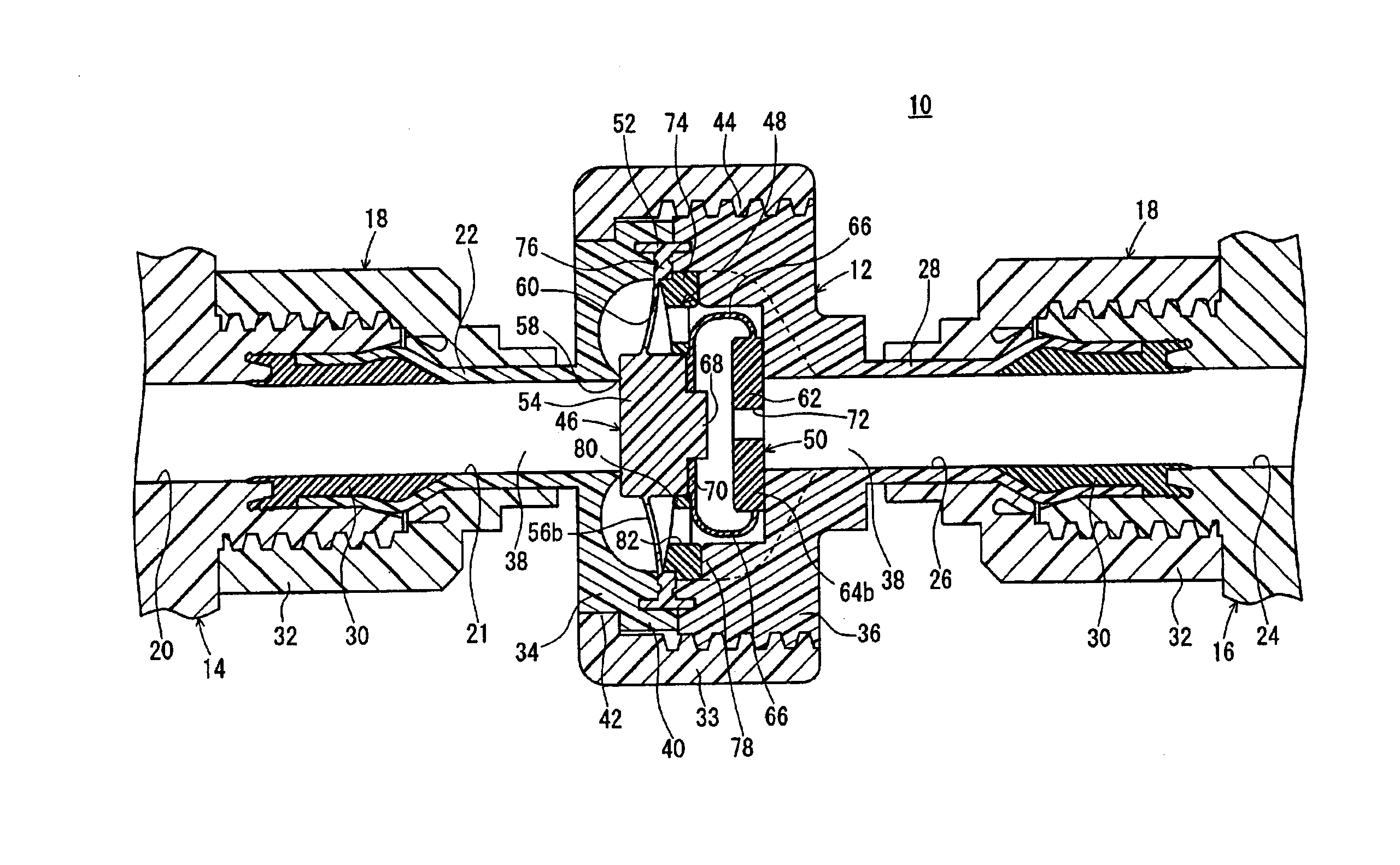 Check valve device