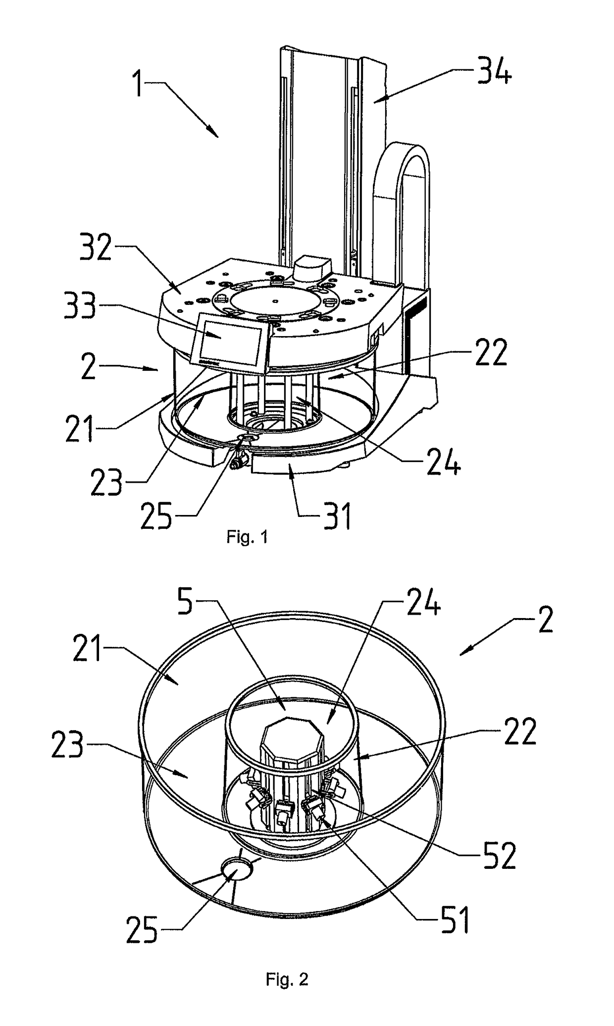 Apparatus for dissolution testing