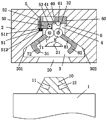 Efficient charging device for new energy vehicle