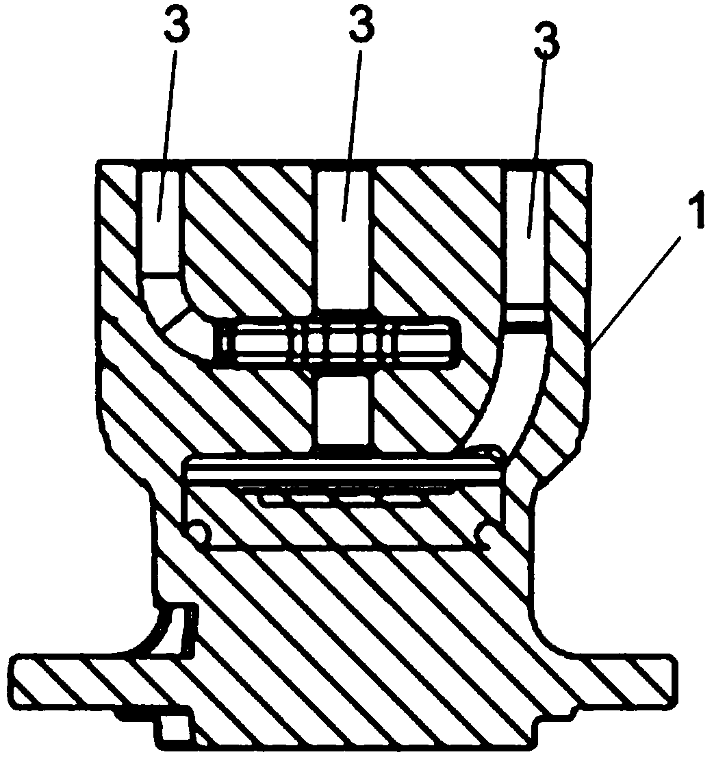 A hydraulic pilot valve body casting and its mold