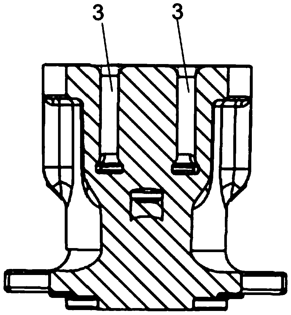 A hydraulic pilot valve body casting and its mold