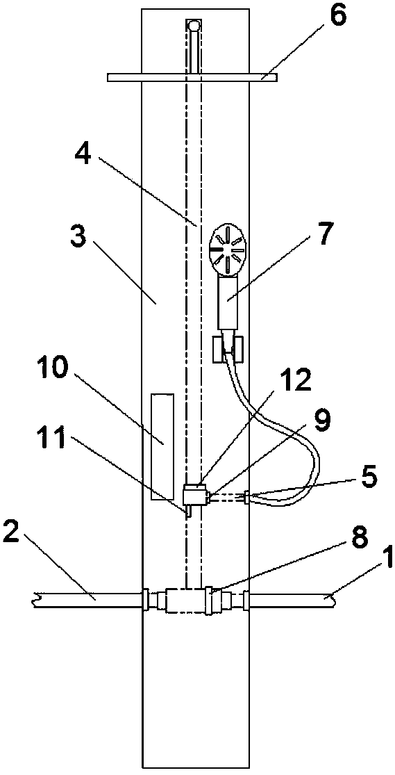 Ultrasonic wave based intelligent sensing showering device