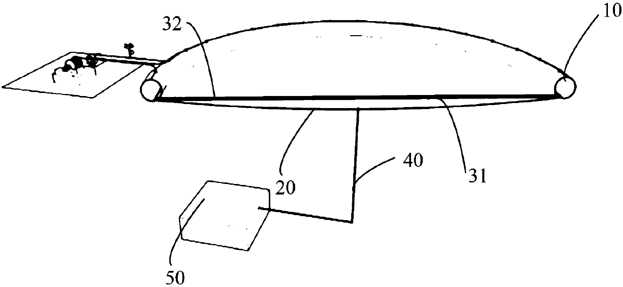 Floating-type overwater rainwater collecting device