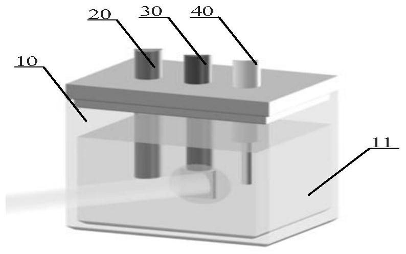 Preparation method of heterojunction based on heterojunction for high-efficiency photodetector