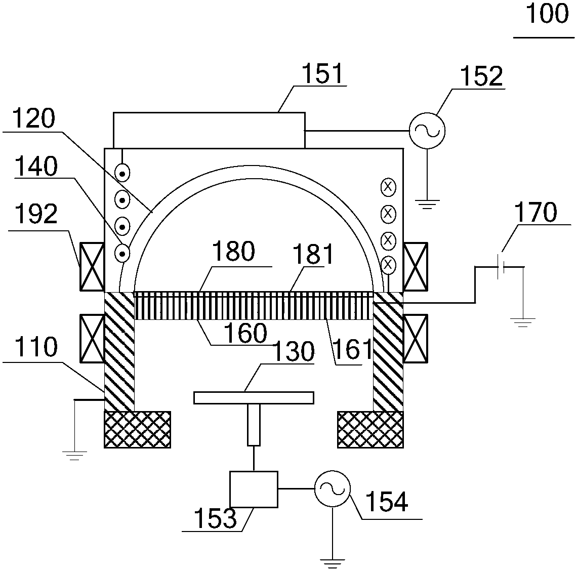 Pre-cleaning cavity and semiconductor processing device