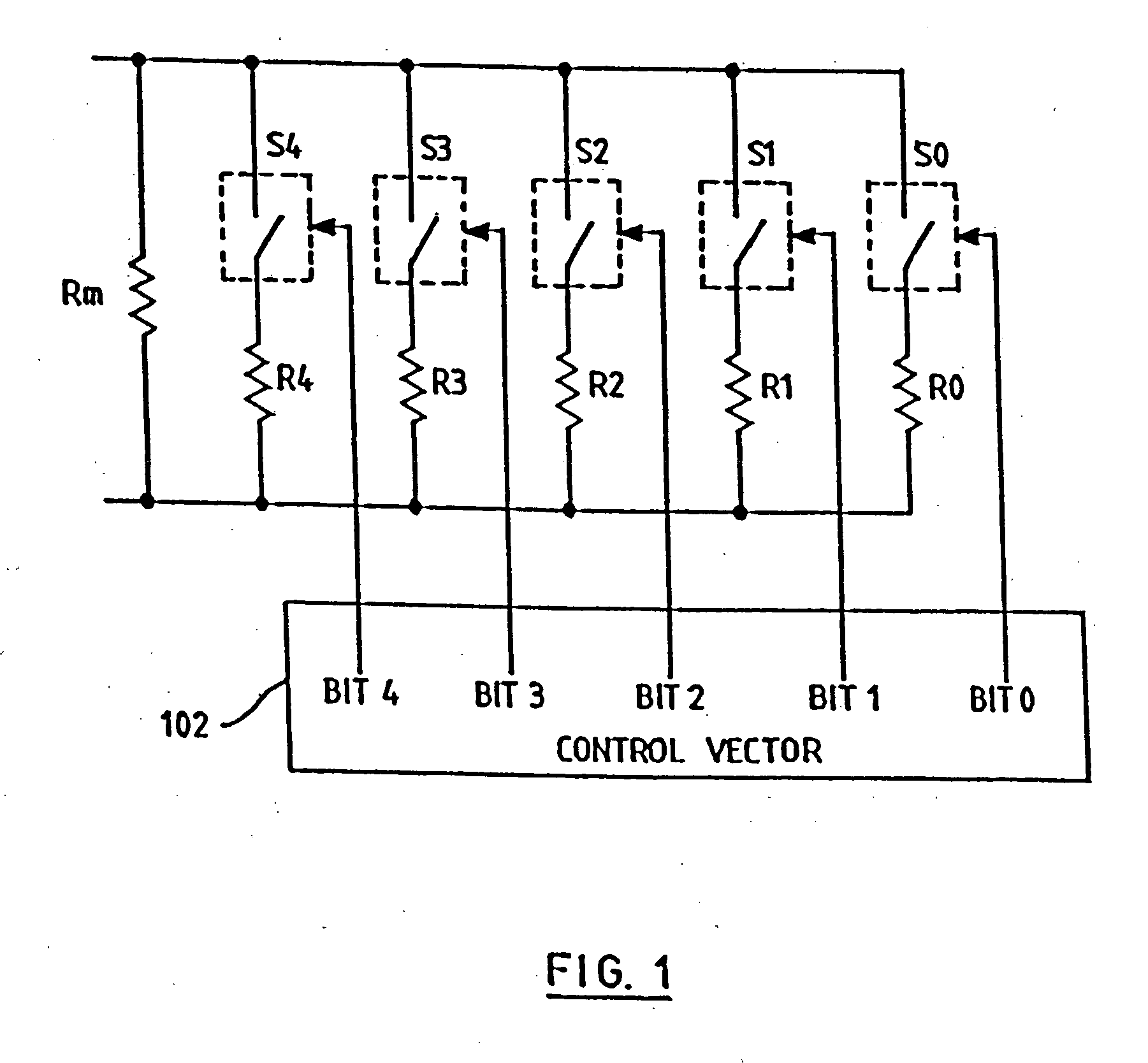 Low power digital adaptive termination network