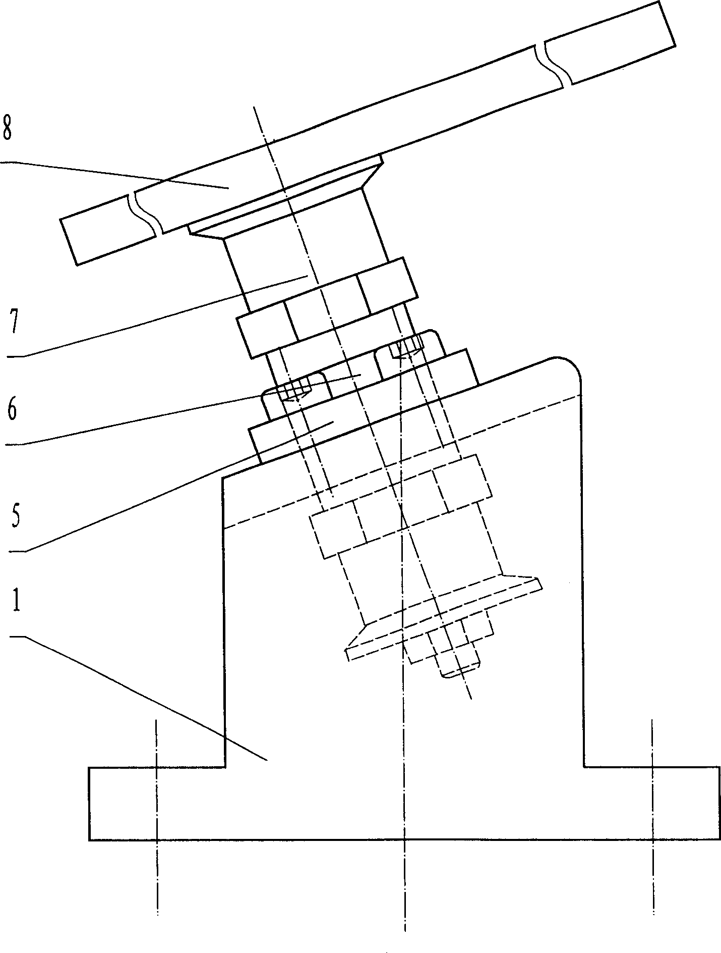 Standing wave type ultrasonic vibration precision feeding device