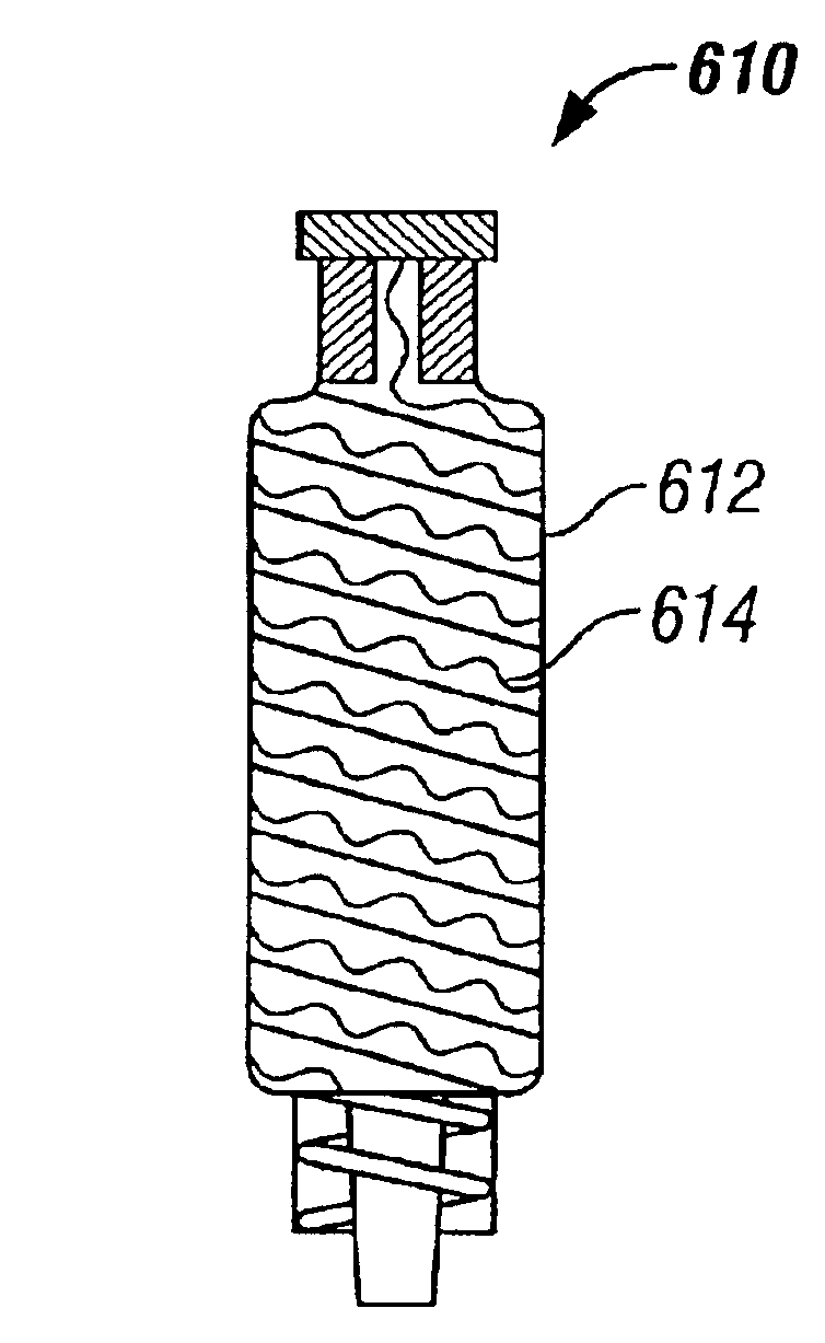 Containers and methods for delivering vaso-occluding filaments and particles