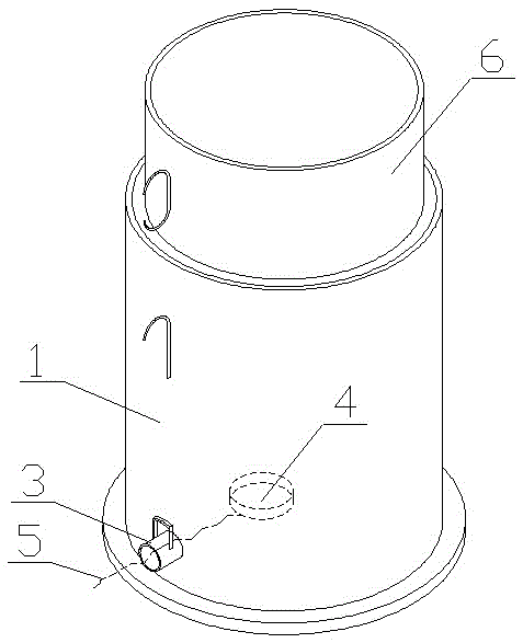 Unbalanced weight monitoring device and construction method for overall process of construction of hanging basket at upper part of horizontal rotation T structure