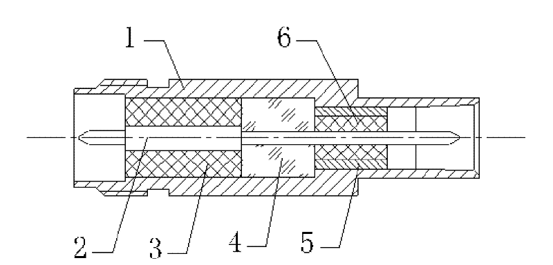 Miniature radio-frequency coaxial connector and contact element thereof