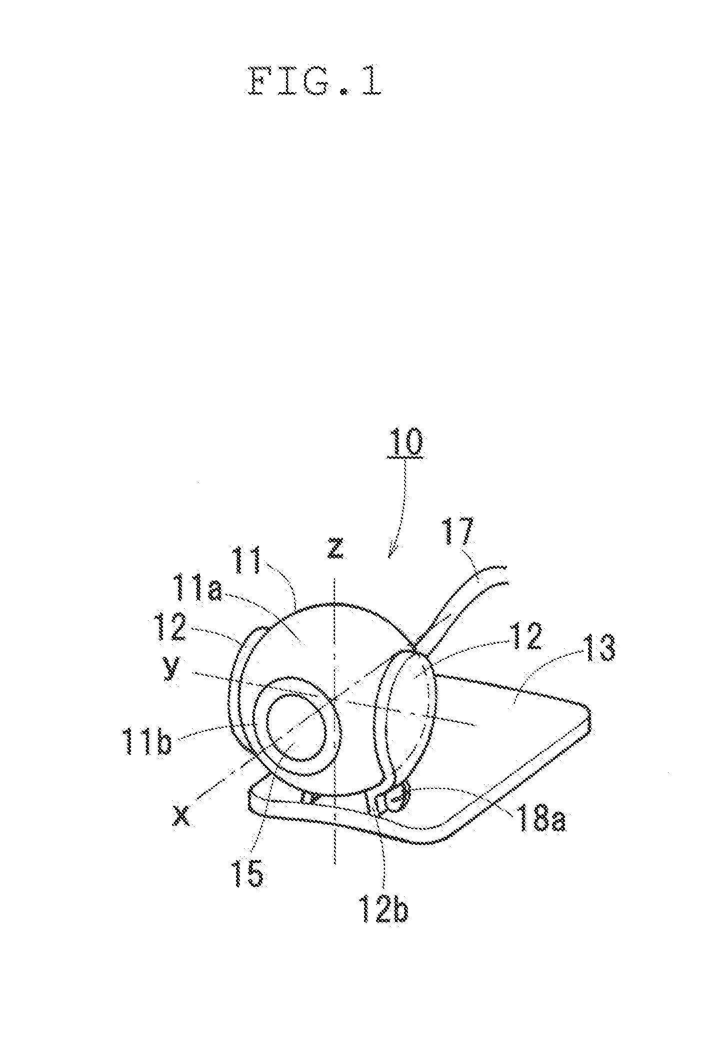 Camera device with reduced size