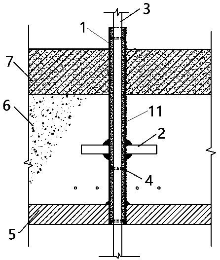 Substation power grid comprehensive grounding lead-out wire construction method