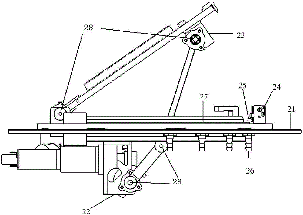 Valve device for near space airship