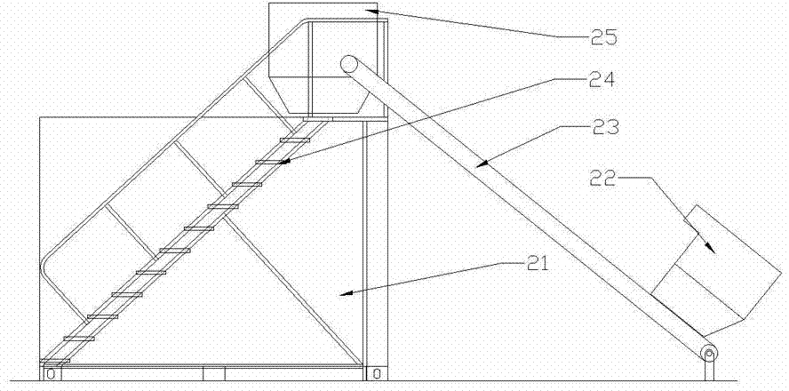 Garbage cracking purification device and garbage cracking purification treatment process