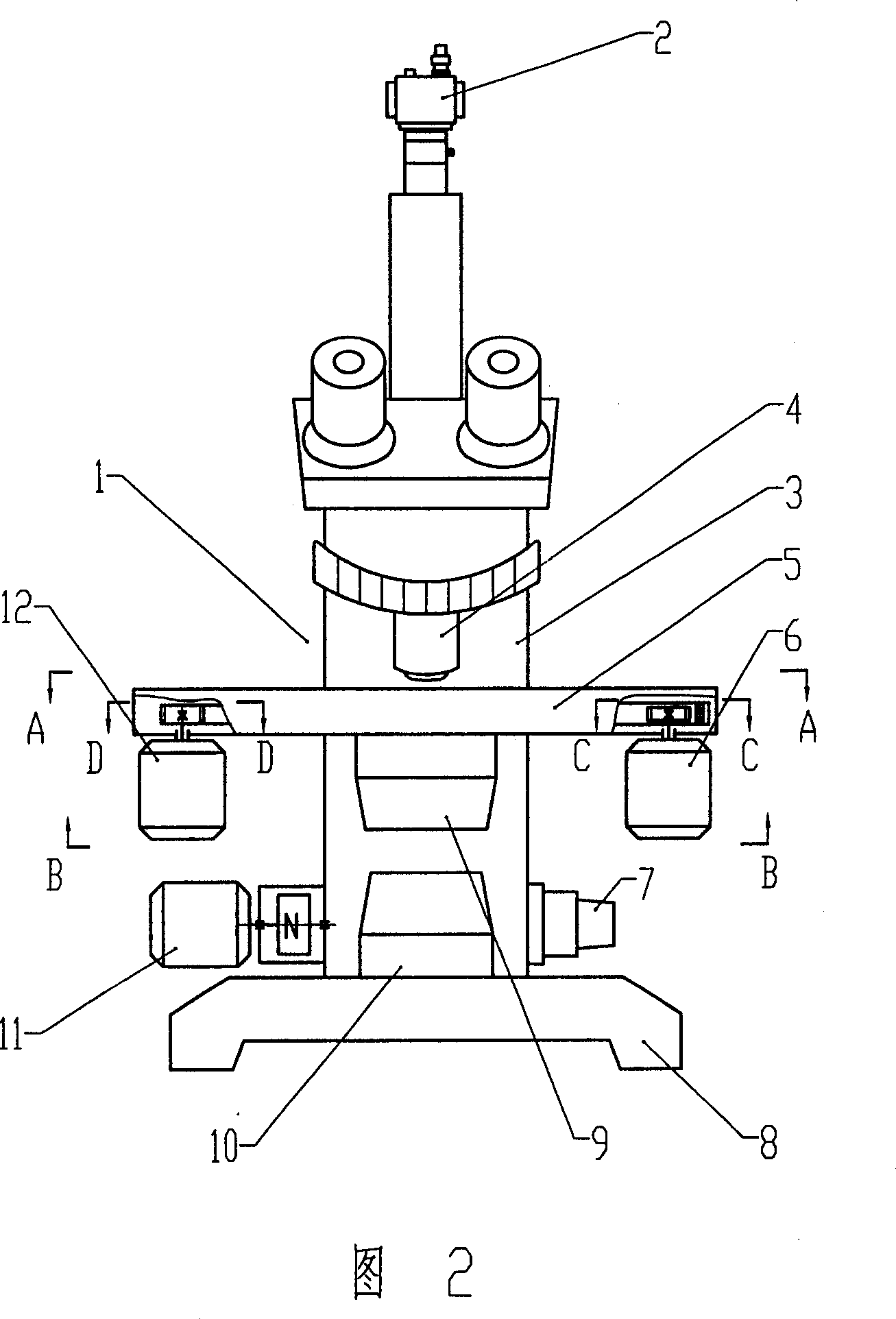 Automatic optical microscope